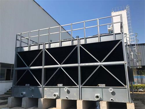 冷卻水塔的基本結構(閉式冷卻水塔內部結構圖)