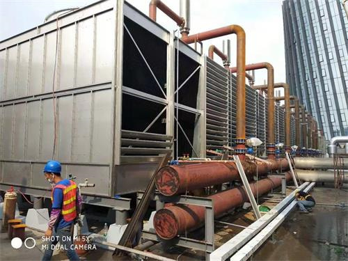 玻璃鋼冷卻塔為防止內循環凍住都做了哪些措施(閉式