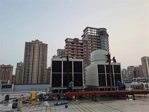 混流式閉式冷卻塔工作原理