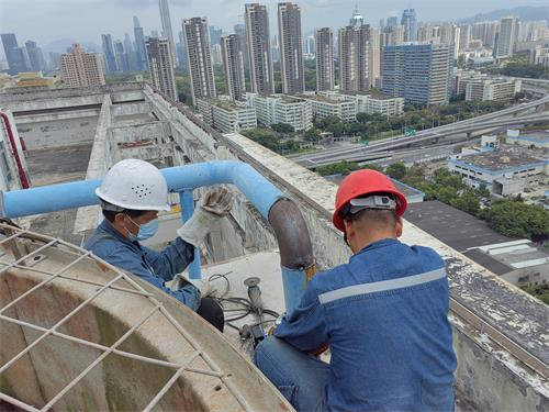 圓形逆流式冷卻塔的結構特征(濱湖區圓形逆流式冷卻